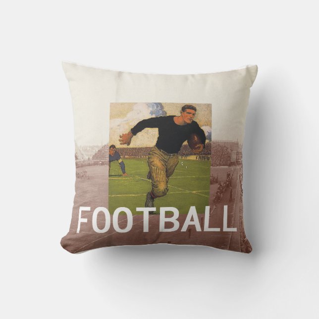 TOP Voetbal Old School Kussen (Voorkant)
