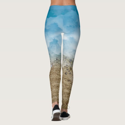TOP Volleyball Girl Leggings (Achterkant)