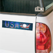 TOP Volleyball in de Verenigde Staten Bumpersticker (Op Truck)