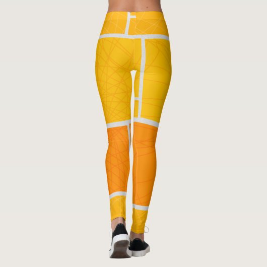 TOP Vrouwenvolleybal Leggings (Achterkant)