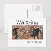 TOP Waltzing Old School Briefkaart (Voorkant / Achterkant)