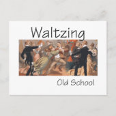 TOP Waltzing Old School Briefkaart (Voorkant)