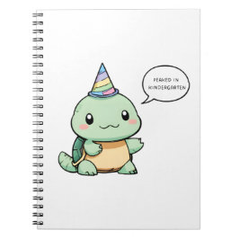 "Top was in de Kleuterklas" Grappig Schildpad Ontw Notitieboek