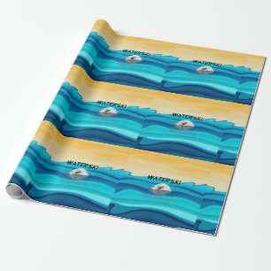 TOP Water Ski Cadeaupapier