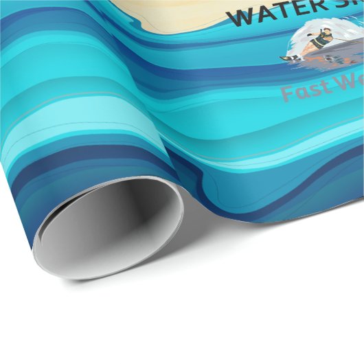 TOP Water Ski Cadeaupapier (Rol Hoek)