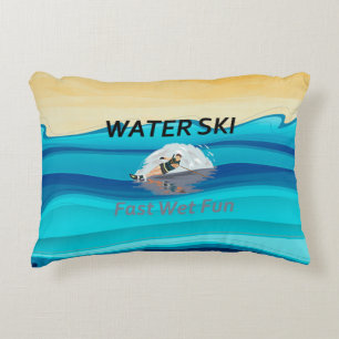 TOP Water Ski Decoratief Kussen