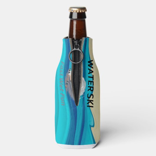 TOP Water Ski Flesjeskoeler (Fles Achterkant)
