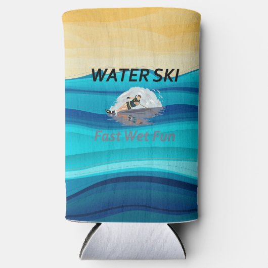 TOP Water Ski Seltzer Blikjeskoeler (Voorkant)