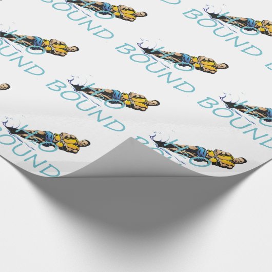 TOP Water Skiing Cadeaupapier (Hoek)