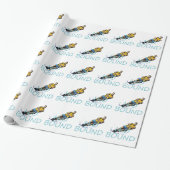 TOP Water Skiing Cadeaupapier (Uitgerold)