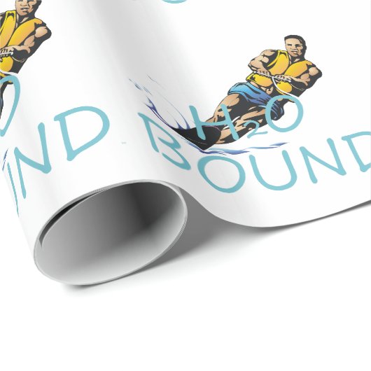 TOP Water Skiing Cadeaupapier (Rol Hoek)