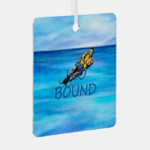 TOP Water Skiing Metal Ornament (Voorkant Rechts)