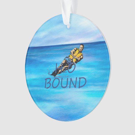 TOP Water Skiing Ornament (voorkant)