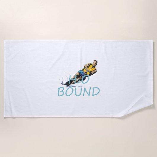 TOP Water Skiing Strandlaken (Voorkant)