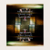 TOP Yoga Diva Visitekaartje (Buitenkant ongevouwen)