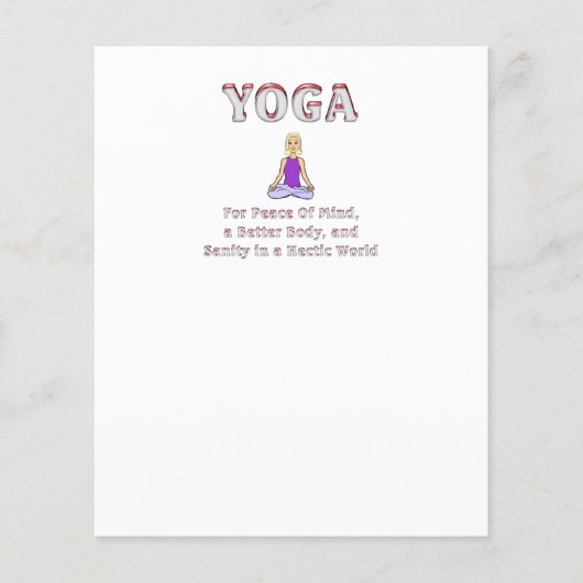 TOP Yoga Slogan (Voorkant)