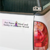 TOP Yoga Slogan Bumpersticker (Op Truck)