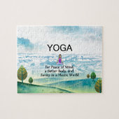TOP Yoga Slogan Legpuzzel (Horizontaal)