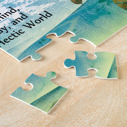 TOP Yoga Slogan Legpuzzel (Zijkant)