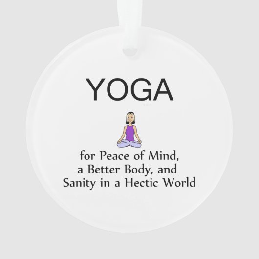 TOP Yoga Slogan Ornament (achterkant)