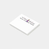 TOP Yoga Slogan Post-it® Notes (Schuin)