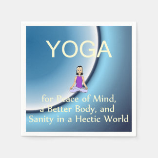 TOP Yoga Slogan Servetten