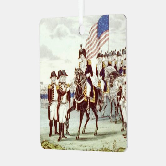 TOP Yorktown Metal Ornament (Voorkant links)