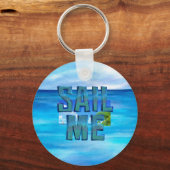 TOP Zeil Me Sleutelhanger (Voorkant)