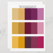 Topaas Amethist Robijn Edelsteen Huwelijkskleuren (Voorkant / Achterkant)