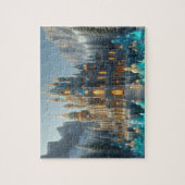 Topaas en Citrine Ice Castle Puzzel (Verticaal)