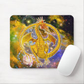 Topaas Kosmische Draak Muismat (Met muis)