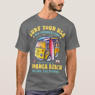 Topanga Beach Malibu, Californië T-shirt