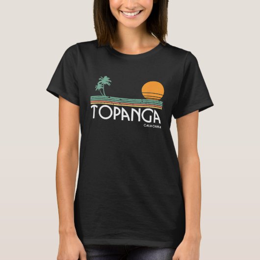 Topanga Californië T-shirt (Voorkant)
