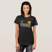 Topanga Californië T-shirt (Voorkant volledig)