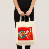 Topaz Apple Label Tote Bag (Voorkant (product))