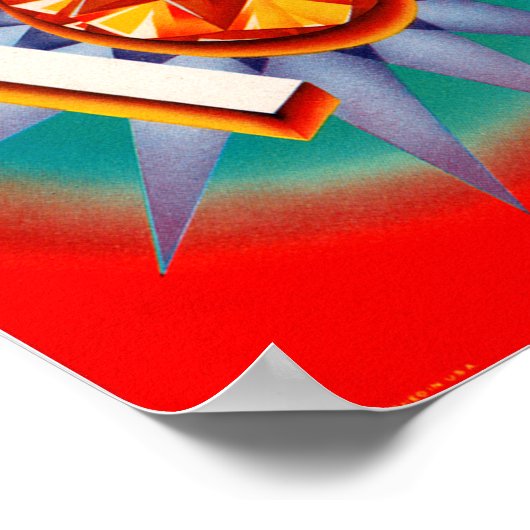 Topaz Apples Poster (Hoek)