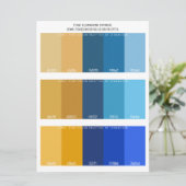 Topaz Aquamarijn Saffier Jewel Tone Bruiloft Kleur (Staand voorkant)