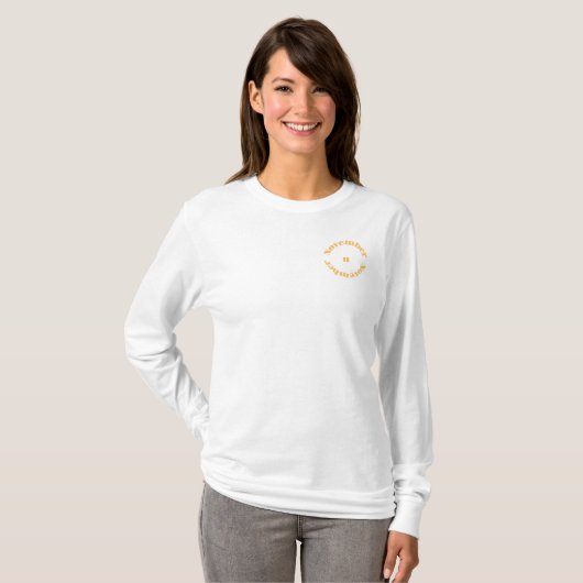 Topaz Birthstone - november T-shirt (Voorkant volledig)