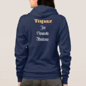 Topaz Birthstone - november T-shirt (Achterkant)