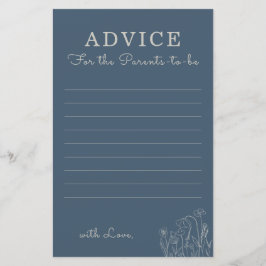 Topaz Blue Wildflower Advies voor ouders