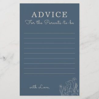 Topaz Blue Wildflower Advies voor ouders