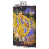 Topaz Cosmic Dragon Heupfles (Links)