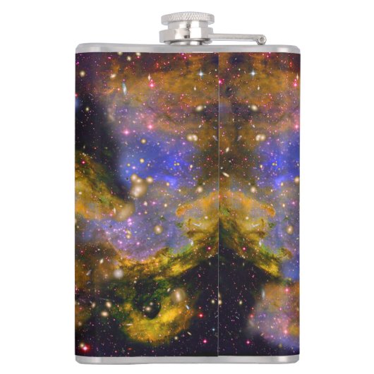 Topaz Cosmic Dragon Heupfles (Achterkant)