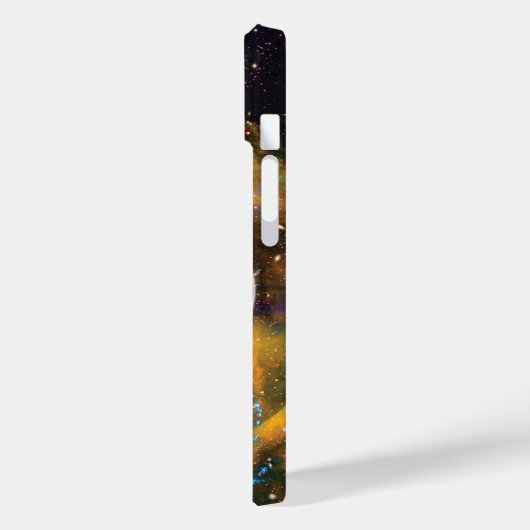 Topaz Cosmic Dragon Hoesje-Gemate iPhone Case (Achterkant / Links)