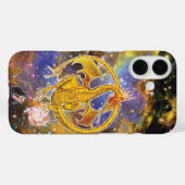 Topaz Cosmic Dragon Hoesje-Gemate iPhone Case (Achterkant (horizontaal))