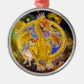 Topaz Cosmic Dragon Ornament (Voorkant)