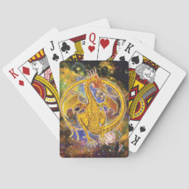 Topaz Cosmic Dragon Pokerkaarten