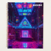 Topaz Cyberpunk DMT Raver Planner (Voorkant)
