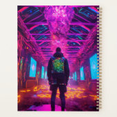 Topaz Cyberpunk DMT Raver Planner (Achterkant)