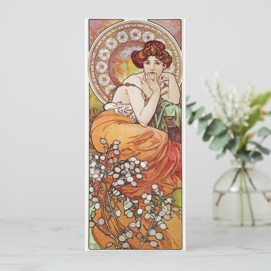 Topaz Goddess Kaart (Staand voorkant)